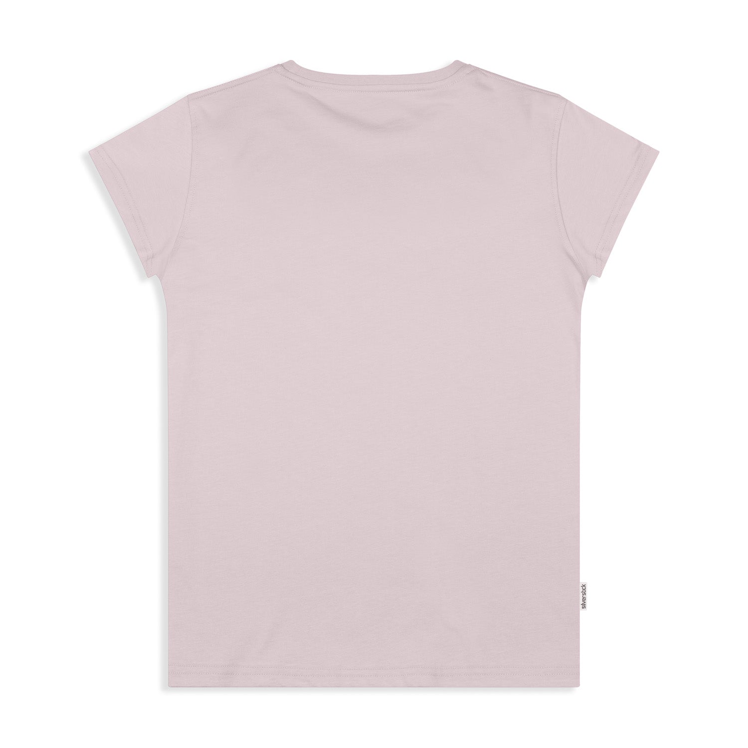 Silverstick Womens Organic Cotton T-shirt Wilda Pale Lilac - Afbeelding 3