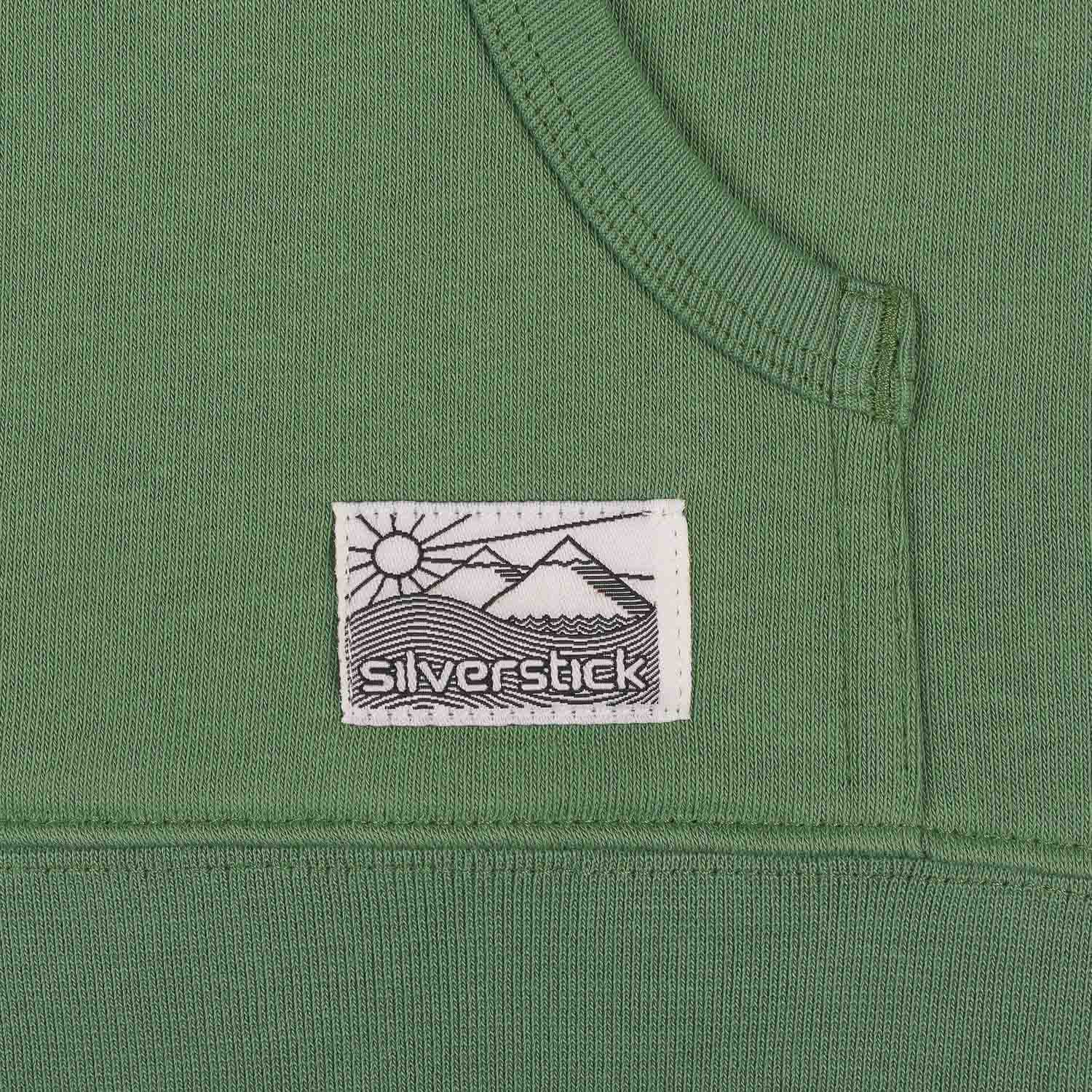 Silverstick Womens Organic Cotton Hoodie Lancelin Watercress - Afbeelding 3