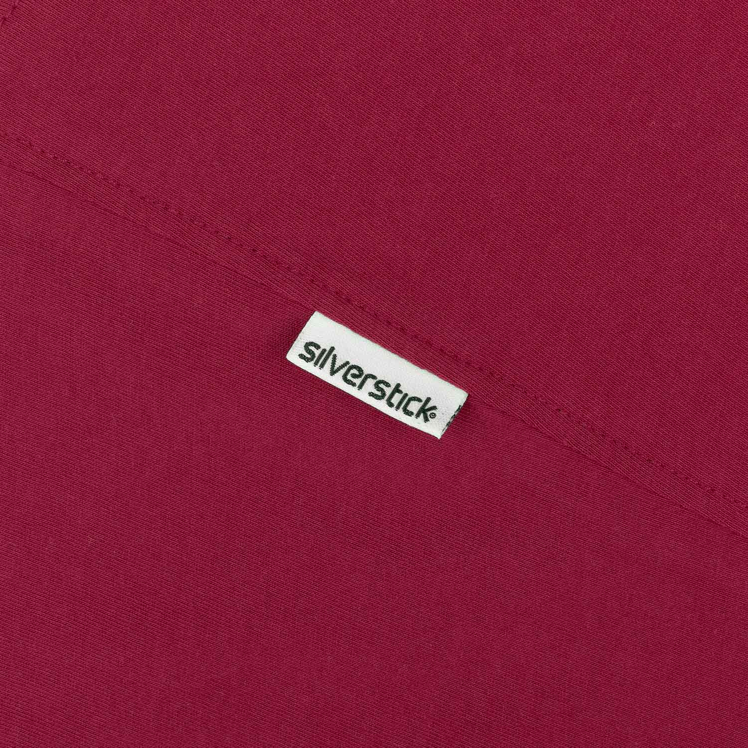 Silverstick Womens Organic Cotton T-shirt Wilda Beaujolais - Afbeelding 4