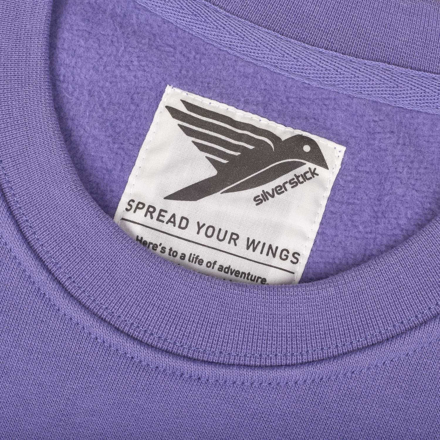 Silverstick Womens Organic Cotton Sweat Omie Purple - Afbeelding 3