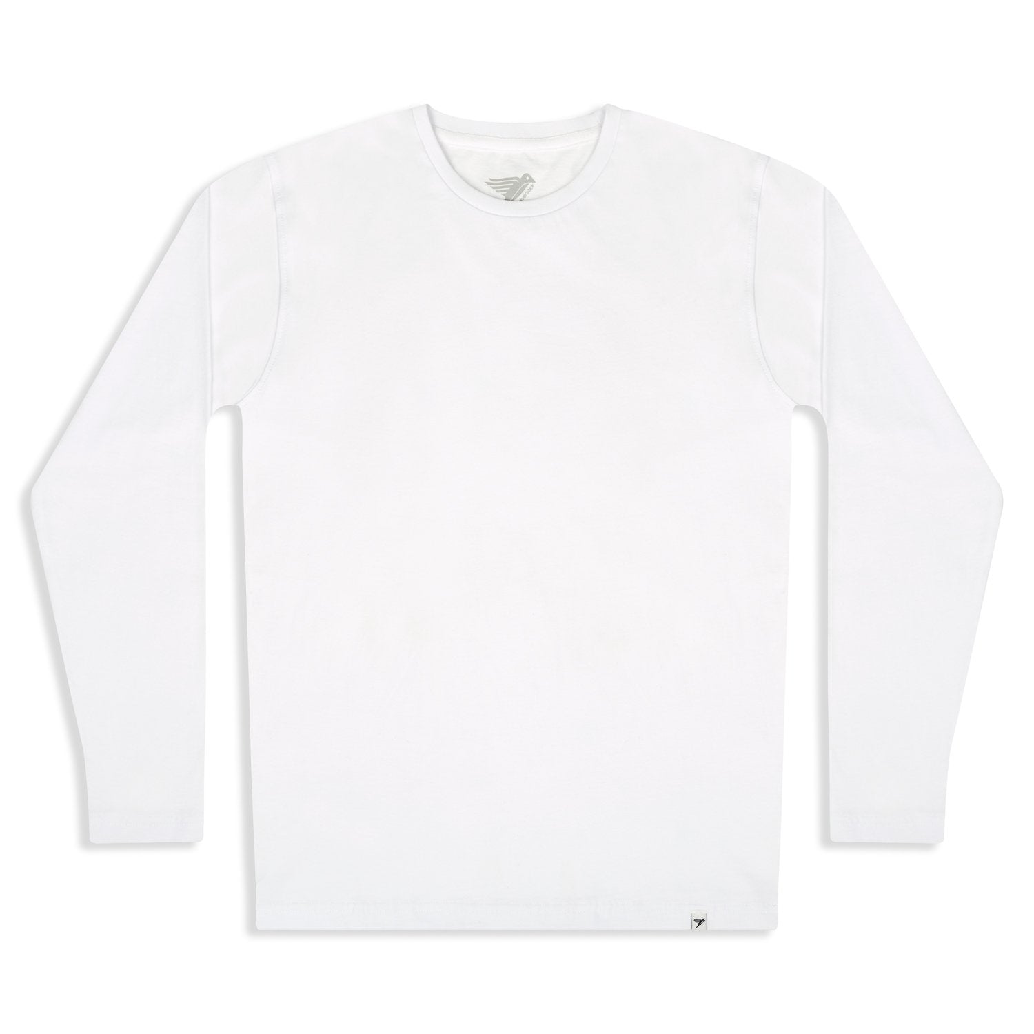 Silverstick Womens Organic Cotton Long Sleeve T-shirt Wilda White
