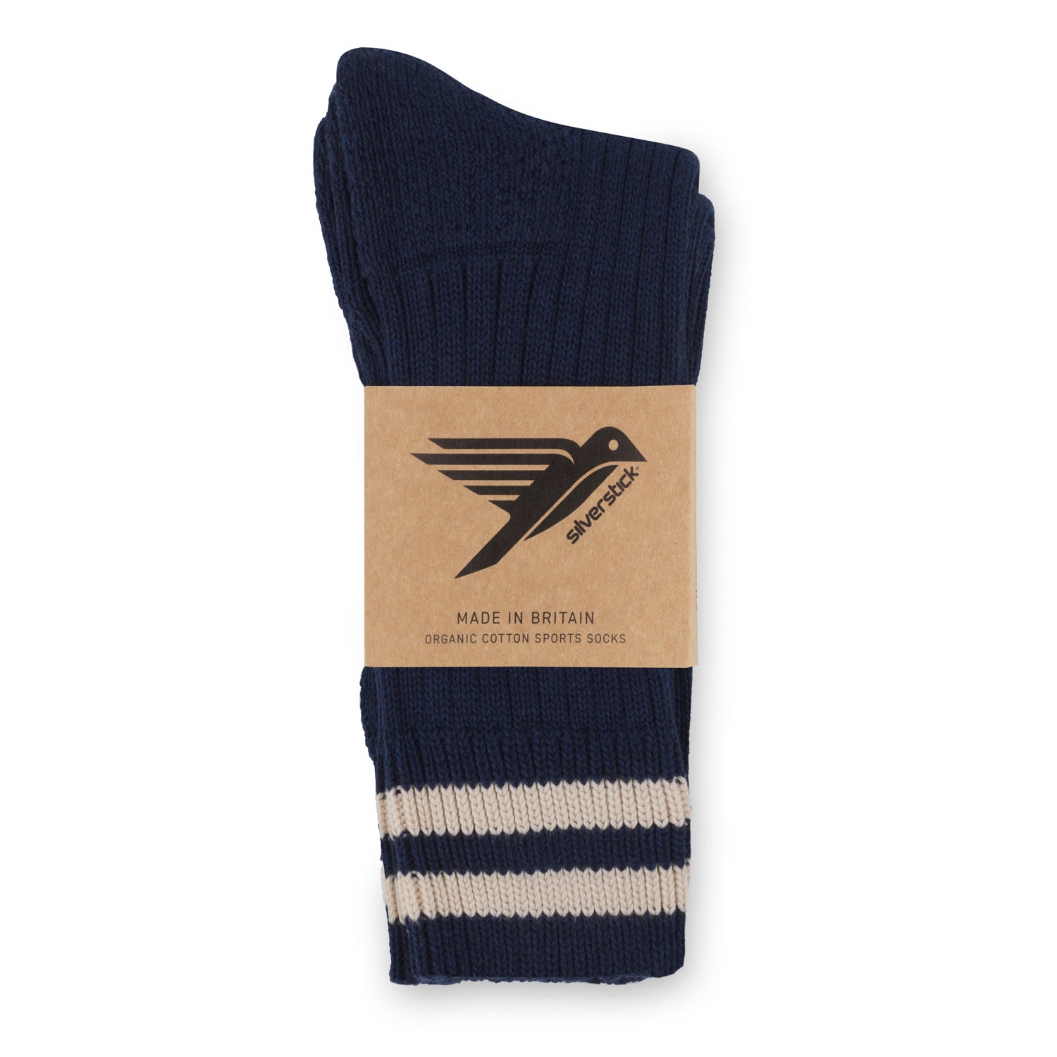 Silverstick Organic Cotton Sport Sock Air Marine