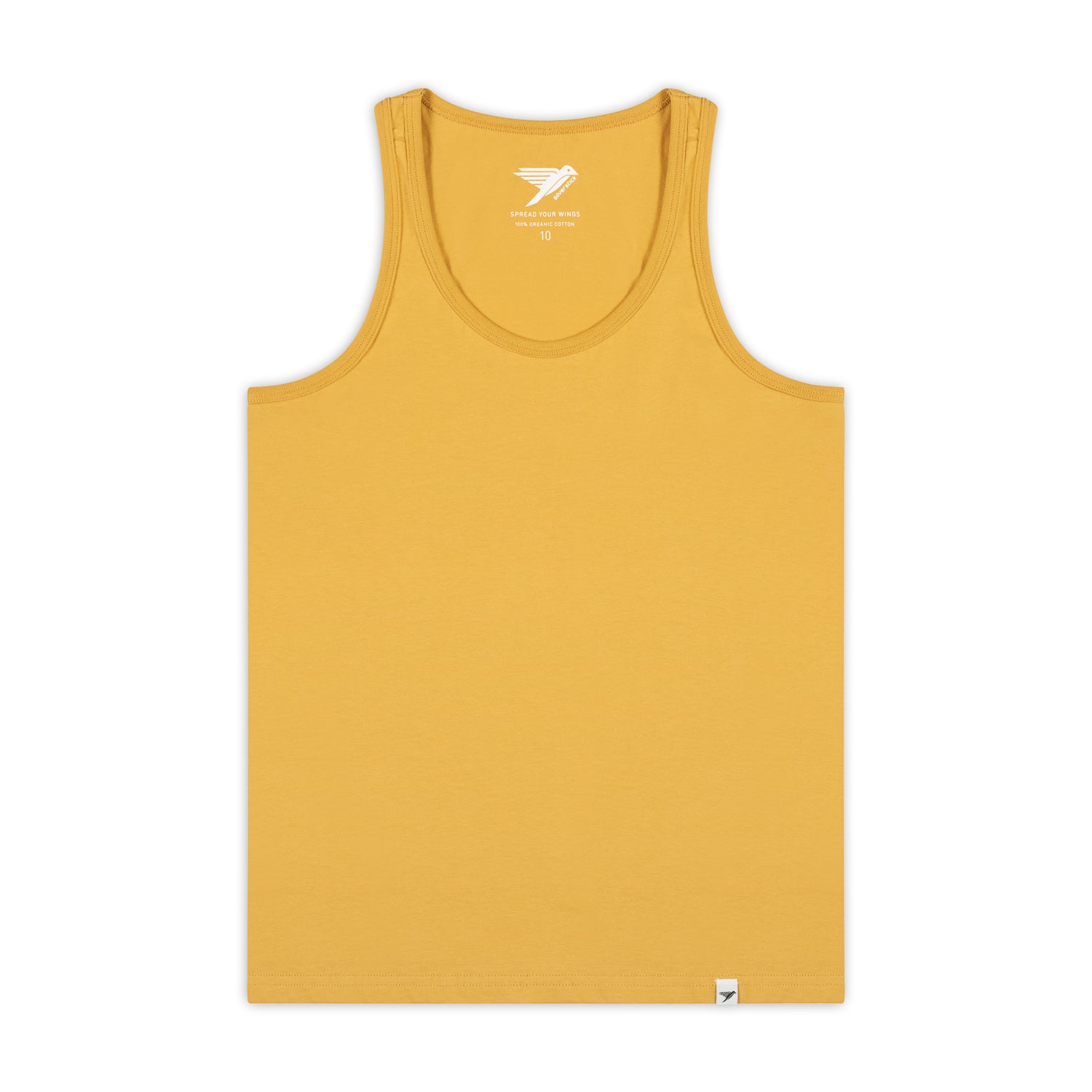 Silverstick Womens Organic Cotton Vest Top Lena Maize
