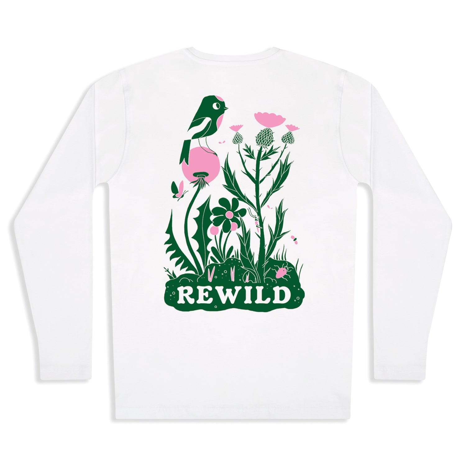 Silverstick Matt Sewell Rewild Organic LS Tee